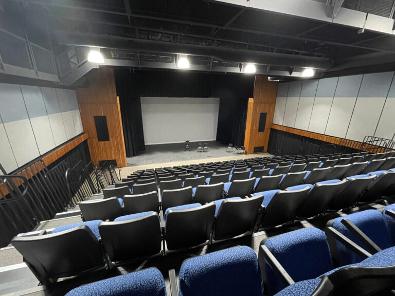 Top view of auditorium