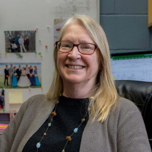 Photo of a woman smiling