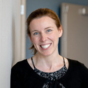 Photo of a woman smiling