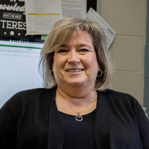 Photo of a woman smiling